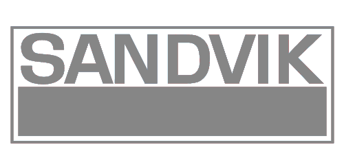 Sandvik logotype grey