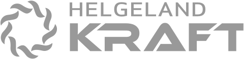 Helgeland kraft logotype grey